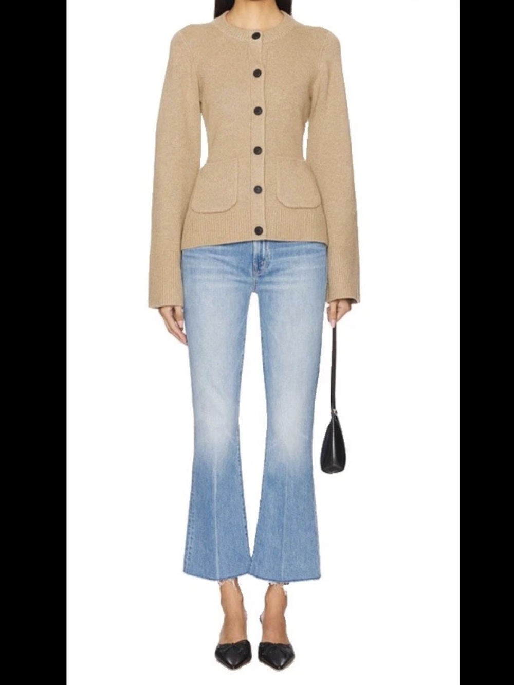 Mother Superior The Hustler Ankle Fray Jeans in No Offense, But... Size 29